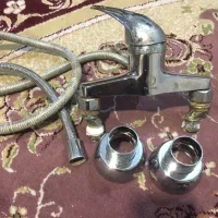 شیر اب سرویس دستشویی برنجی سالم درحد شیرالات|لوازم سرویس بهداشتی|نسیمشهر, |دیوار