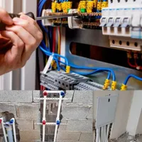 تاسیسات، برقی کشی ، لوله کشی ساختمان