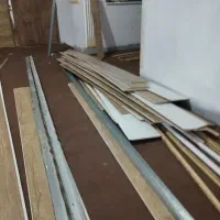 دیوار پوش pvc  با درب ام دی اف|مصالح و تجهیزات ساختمان|شیراز, شهرک گلستان|دیوار