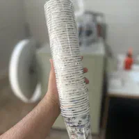 لیوان کاغذی دارای عیوب ظاهری|ظروف نگهدارنده، پلاستیکی، یک‌بارمصرف|قم, کوه سفید|دیوار