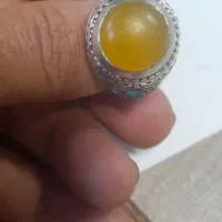 انگشتر عقیق یمنی قدیمی