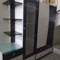 تخت کمد و ویترین همراه تشک