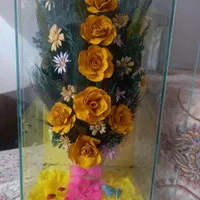 گل مصنوعی شیشه ای|گل مصنوعی|تبریز, |دیوار