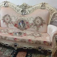 مبلمان وغذاخوری سلطنتی+(کاورژله ای)درحد اکبند|مبلمان خانگی و میز عسلی|بروجرد, |دیوار