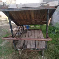 گاری چهارچرخ|ابزارآلات|رشت, کوی حسینی|دیوار