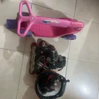 اسکیت اصل بچگانه به همراه اسکوتر