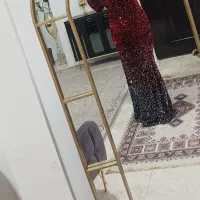 لباس مجلسی پولکی درحد نو