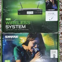دو ست میکروفن بی‌سیم Shure اصل