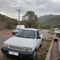 پراید وانت سفید مدل 1402بدون رنگ لاینر دار