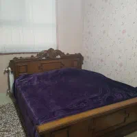 تخت دو نفره چوبی کلاسیک
