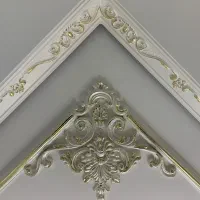 گچبری قاببندی میکروسمنت پتینه آینه کاری طرح سنگ