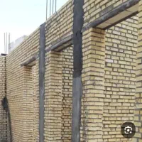 بنا ساختمان آجر بلوک  سیمان کاری