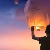 بالن آرزو ها تعداد و تکی