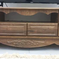 کنسول به همراه آینه و میز تلویزیون|بوفه، ویترین، کنسول|پردیس, فاز ۸|دیوار