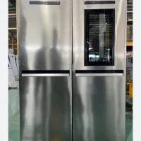 یخچال دو قلو استیلون درب شیشه|یخچال و فریزر|جیرفت, |دیوار