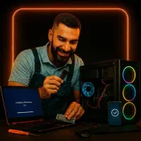 خدمات کامپیوتر در محل تضمینی( ایاب و ذهاب رایگان )|خدمات رایانهای و موبایل|ارومیه, |دیوار