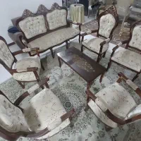 مبل  سلطنتی سالم سالم با چوب راش