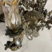 لوستر برنز|لوستر و چراغ آویز|اراک, |دیوار