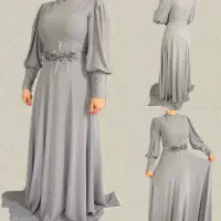 لباس مجلسی زنانه نو ، به علت تک سایز بودن