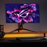 بهترین مانیتور گیمینگ دنیا asus pg27ucdm آکبند