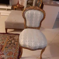 صندلی چوب راش منبت