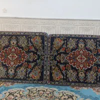 پشتی دست باف رنگ سرمه ایی