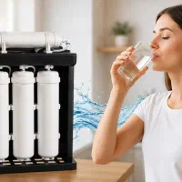 تصفیه آب ۶مرحله اییRo حذف کلر و رسوب وفلزات سنگین