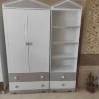 سرویس خواب نوزاد نوجوان دومنظوره با طرح ورنگ