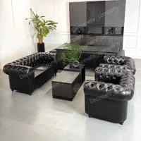 میز مدیریت mdf امپراتور ، نیم ست چستر ، کتابخانه