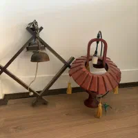 لوستر طرح چوب