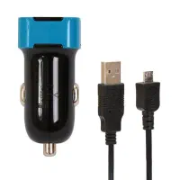 شارژر فندکی BLU B100 با کابل میکرو