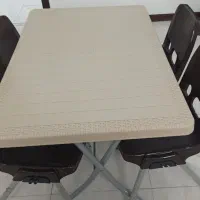 میزوصندلی تاشوی ناصر پلاستیک