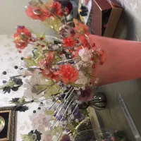 گل کریستالی گل مصنوعی|گل مصنوعی|مشهد, آزادشهر|دیوار