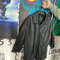 کاپشن چرم اورجینال قواره بزرگ