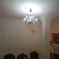 دوعددلوستر شش شاخه و دیوارکوب