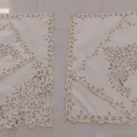 دوجفت جانماز ساتن نگین دوزی شده آکبند