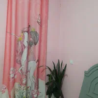 یک عدد پرده ی اتاق کودک پانچی
