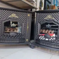 شومینه طرح الماس گاز