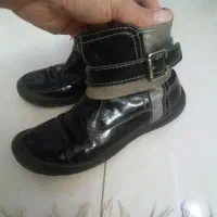 کفش تمام چرم ورنی خارجی سایز 29