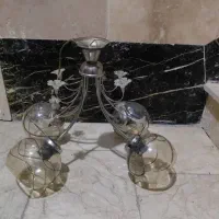 لوستر 4 شاخه حبابی