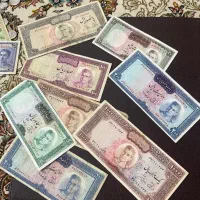 مجموعه اسکناس شاهنشاهی|کلکسیون سکه، تمبر، اسکناس|تهران, صادقیه|دیوار