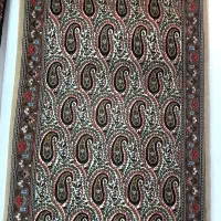 قالیچه دستبافت قم طرح ترمه