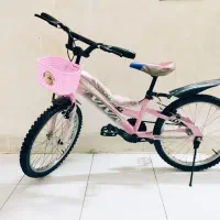 دوچرخه 20صورتی خوشگل در حد