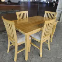 میز و صندلی چوب تمام نراد