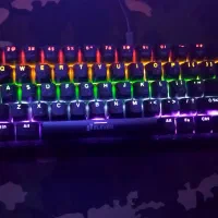 کیبورد گیمینگ مکانیکال سوییچ قرمز