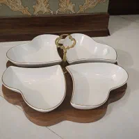 اردو خوری/آجیل خوری قلبی خط طلایی