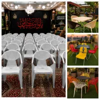 صندلی پلاستیکی طرح بهارستان ۱۹۵ مسجد هیئت مراسم