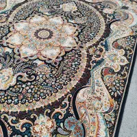 2تخته فرش 12متری  سورمه ای  700شانه مرینوس