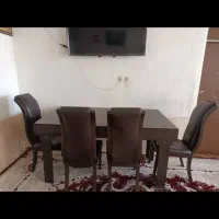 میز و صندلی غذاخوری شش نفره