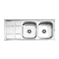 سینک استیل روکار الماس کد 04